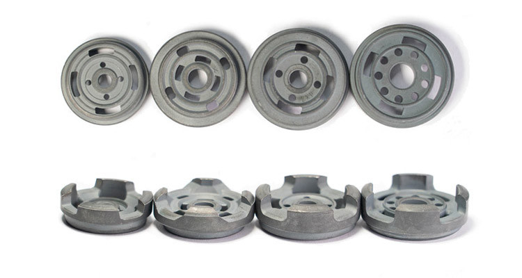 Productos de metal sinterizados del alto rendimiento del cuerpo de válvula de la base del amortiguador de choque hidráulico
